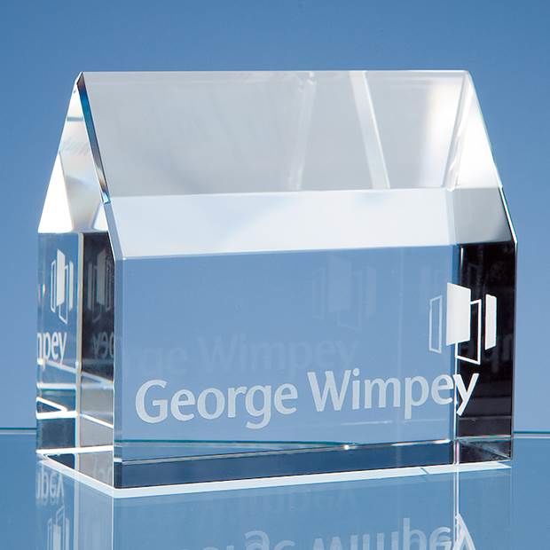 SY1008 - 10cm Optical Crystal House