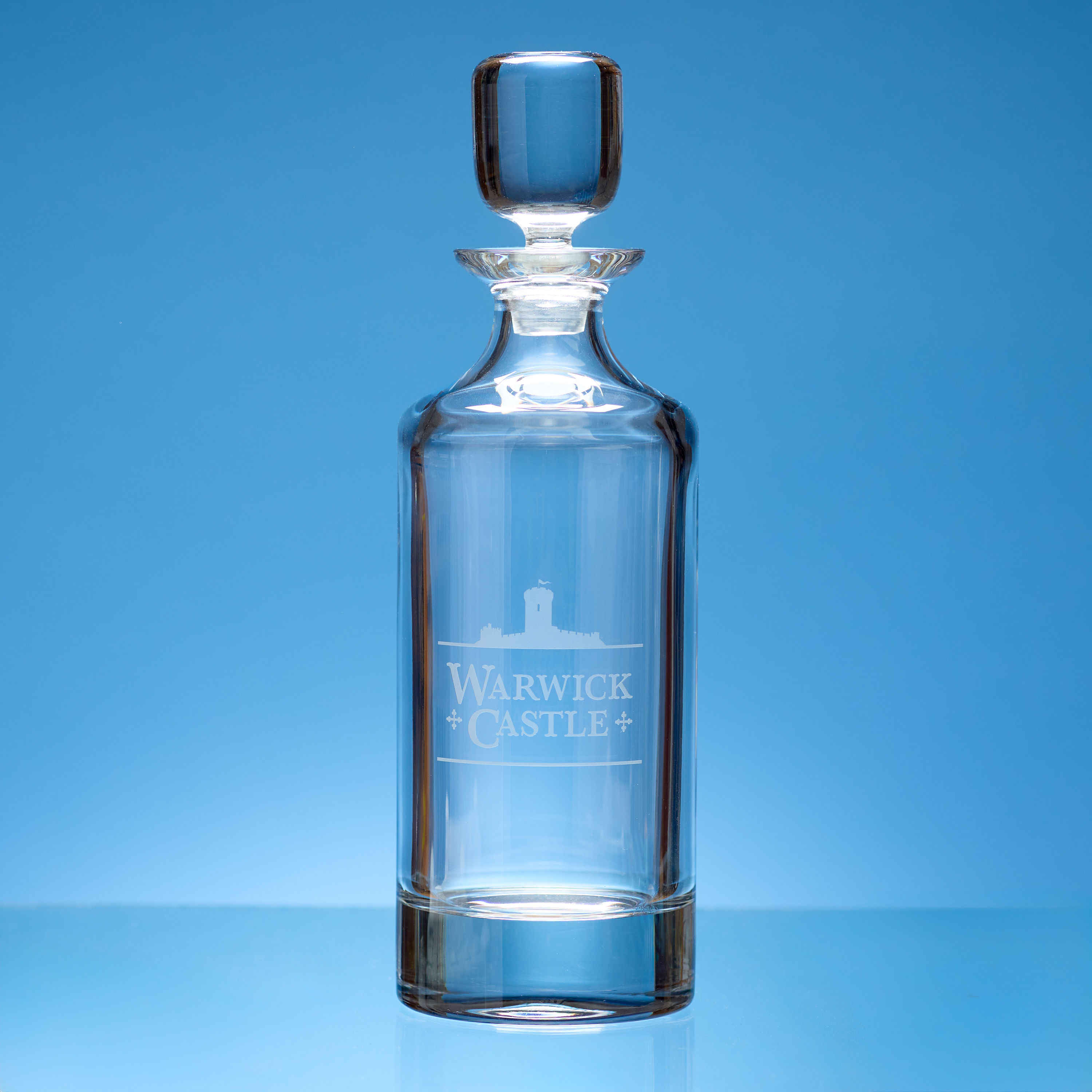 HM131 - 0.75ltr Round Crystal Decanter