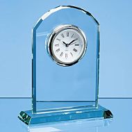 EUR29 - 17cm Jade Glass Arch Clock