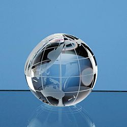 SY2078 - 6cm Optical Crystal Globe Paperweight